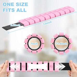 Foto 5 | Foto 5 | Pesas De Muñeca Sonkoloro Ajustables 0.9 Kg Par Negro - Venta Internacional.
