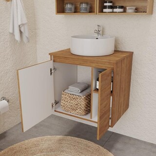 Foto 3 | Foto 3 | Mueble Lavamanos Elevado Guali Miel