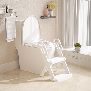 Foto 1 | Foto 1 | Silla Entrenadora Para Orinal Infantil Cheerkid Plegable Con Escalón - Venta Internacional.