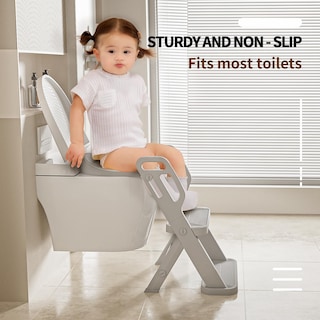 Foto 3 | Foto 3 | Silla Entrenadora Para Orinal Infantil Cheerkid Plegable Con Escalón - Venta Internacional.