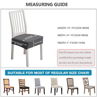Foto 2 | Foto 2 | Fundas De Asiento Para Sillas Lansheng Elásticas De Jacquard Impermeables (2 Unidades) - Venta Internacional.
