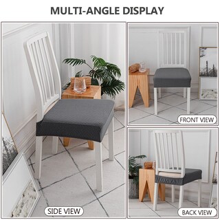 Foto 4 | Foto 4 | Fundas De Asiento Para Sillas Lansheng Elásticas De Jacquard Impermeables (2 Unidades) - Venta Internacional.