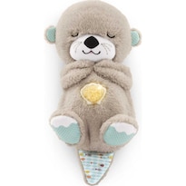 Juguete De Peluche Fisher-price Soothe En Beige Con Luces Musicales Para Bebé