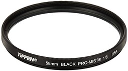 Filtro Tiffen Black Pro-mist 1/8 58 Mm Para Retratos  Fotos/vídeos - Venta Internacional.