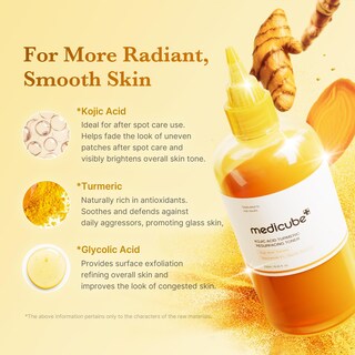 Foto 3 | Foto 3 | Tónico Medicube  Ácido Kójico  Cúrcuma  250 Ml  Ligero - Venta Internacional.