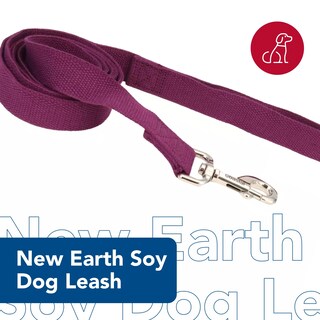 Foto 2 | Foto 2 | Correa Para Perros Coastal New Earth Soy  1 6 Cm X 1 8 M  Berenjena - Venta Internacional.