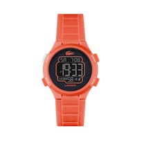 Reloj Para Niños Lacoste Lc33 2030065 Rosa 32.6 Mm Silicón