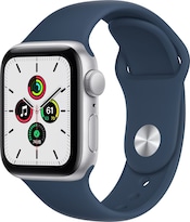 Correa Reacondicionada Para Apple Watch Se Gps De 40 Mm  Color Azul Plateado - Venta Internacional.
