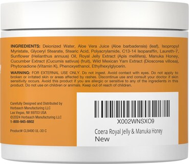 Foto 3 | Foto 3 | Crema Facial Coera Miel De Manuka Y Jalea Real 113g Hidratante - Venta Internacional.