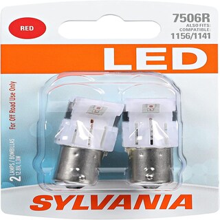 Foto 1 | Foto 1 | Par De Minibombillas Led Rojas Sylvania 7506 Para Vehículos - Venta Internacional.