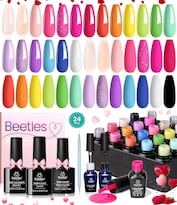 Set De Esmaltes De Uñas Beetles Gel 24 Unidades - Venta Internacional
