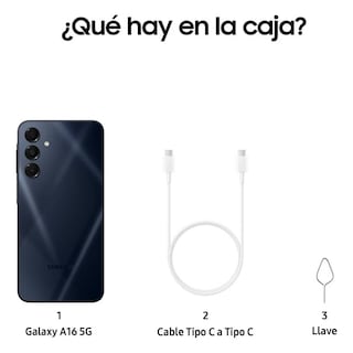 Foto 8 | Foto 8 | Smartphone Samsung Galaxy A16 128 Gb 4gb Gris 50 Mp Pantalla Amoled 6.7″ 90 Hz 5000 Mah Telcel