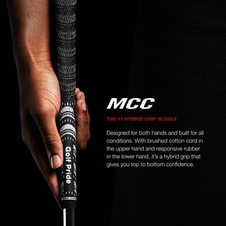 Foto 2 | Foto 2 | Golf Club Grip Golf Pride Mcc Hybrid  Tamaño Mediano  Rojo Y Blanco - Venta Internacional.
