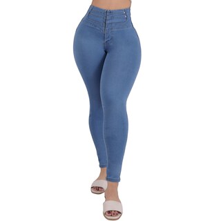 Foto 1 | Foto 1 | Jeans Pantalón De Mezclilla Levanta Pompa Push-up Sea Brazil