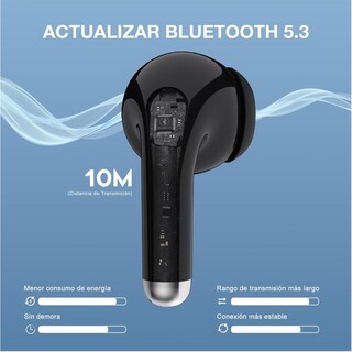 Foto 2 | Foto 2 | Audífonos Inalámbricos 1 Hora Bluetooth 5.3 Con Micrófono Para Samsung Galaxy Y Xiaomi