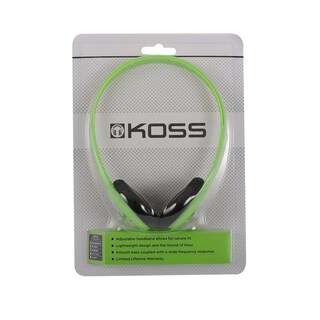 Foto 4 | Foto 4 | Auriculares Portátiles Koss Verde Con Diadema Ajustable