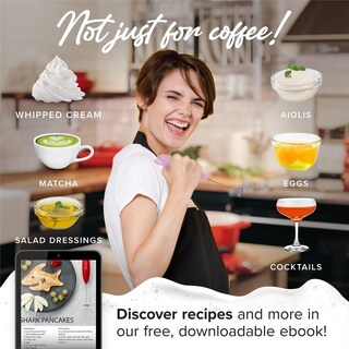 Foto 5 | Foto 5 | Espumador De Leche Powerlix Eléctrico De Mano Duradero Con Batidor De Acero Inoxidable