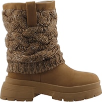 Bota Dama Daddy Women 11042 Durazno Bota Invierno Casual Mujer Talla 23 A 26 E