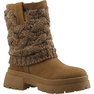 Foto 2 | Foto 2 | Bota Dama Daddy Women 11042 Durazno Bota Invierno Casual Mujer Talla 23 A 26 E