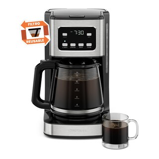 Foto 2 | Foto 2 | Chefman - Cafetera De Goteo 12 Tazas Programable Con Filtro Reutilizable – Negro