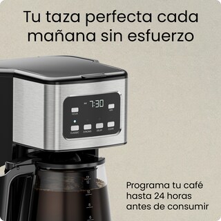 Foto 4 | Foto 4 | Chefman - Cafetera De Goteo 12 Tazas Programable Con Filtro Reutilizable – Negro