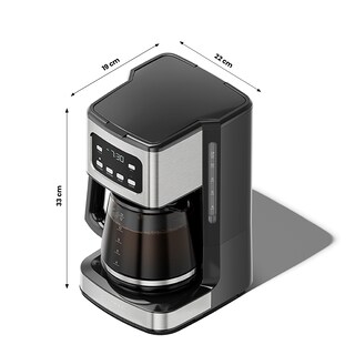 Foto 6 | Foto 6 | Chefman - Cafetera De Goteo 12 Tazas Programable Con Filtro Reutilizable – Negro