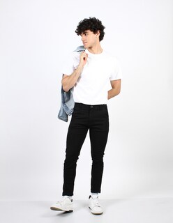 Foto 1 | Foto 1 | Pantalón De Gabardina Casual Skinny