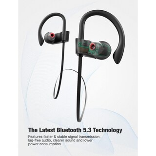 Foto 2 | Foto 2 | Auriculares Bluetooth Audio-hongxin Otium Negros Deportivos Inalámbricos Ipx7 Impermeables Con Micró