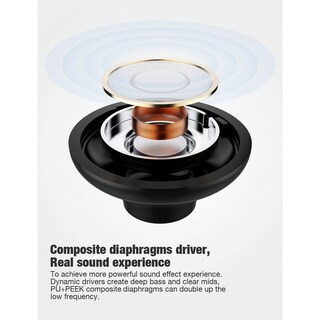 Foto 6 | Foto 6 | Auriculares Bluetooth Audio-hongxin Otium Negros Deportivos Inalámbricos Ipx7 Impermeables Con Micró