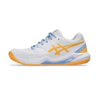 Tenis Asics Para Mujer Dedicate 8 Padel Blanco