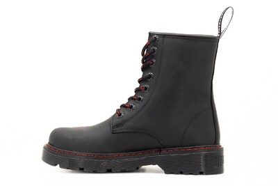 Foto 2 | Foto 2 | Botas Offlander Tipo Militar Piel Crazy Negras Rosas Rojas Bordadas para Mujer
