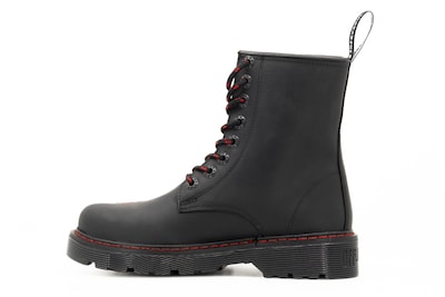 Foto 2 | Foto 2 | Botas Offlander Tipo Militar Piel Crazy Negras Rosas Rojas Bordadas para Mujer