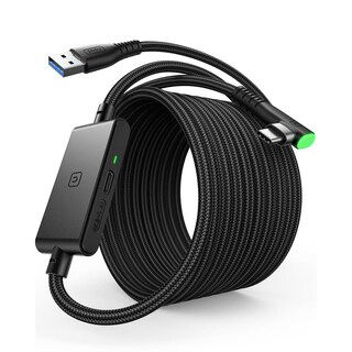 Foto 1 | Foto 1 | Cable De Enlace Iniu Negro Compatible Con Meta Oculus Quest 2 Y Pico Con Usb 3.0 Para Juegos Vr De P