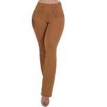 Pantalón De Vestir Camel Sea Brazil Para Mujer
