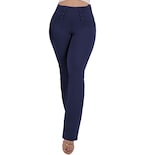 Pantalón De Vestir Azul Marino Sea Brazil Para Mujer