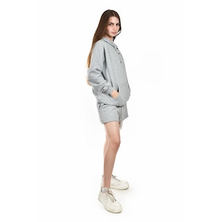 Foto 2 | Foto 2 | Conjunto Sudadera Con Shorts Roman Fashion /juvenil  5290 (gris) Gris