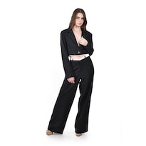 Traje Sastre Cropped Roman Fashion /juvenil 07377 (negro) Negro