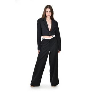 Foto 5 | Foto 5 | Traje Sastre Cropped Roman Fashion /juvenil 07377 (negro) Negro