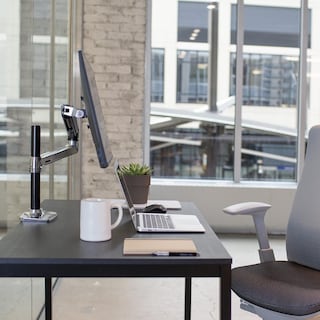 Foto 4 | Foto 4 | Soporte De Escritorio Ergotron Lx Negro Con Brazo Para Lcd Y Poste Alto