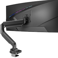 Wali Soporte Para Monitor De Hasta 35 Pulgadas Y 15 Kg Brazo De Monitor Ultra Anchas Con Resorte De