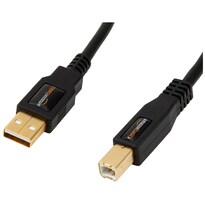 Amazon Basics - Cable Usb-a A Usb-b 2.0 Con Velocidad De Transferencia De 480 Mbps Para Impresora O