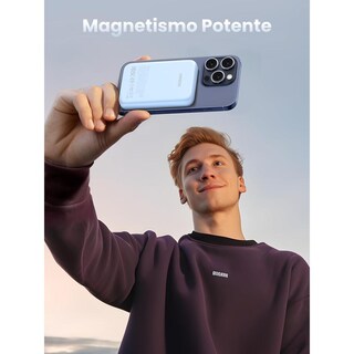 Foto 2 | Foto 2 | Power Bank Ugreen Azul Carga Rápida Inalámbrico Pd 20w Usb C Magnético