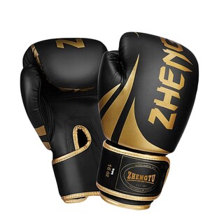 Foto 1 | Foto 1 | Guantes De Box belug Para Kickboxing strap Velcro Golden 12 Oz