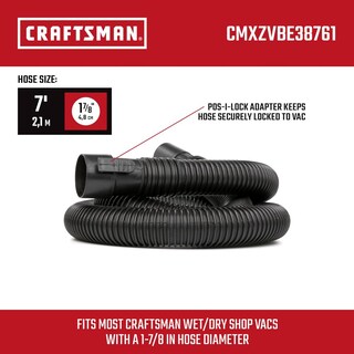 Foto 7 | Foto 7 | Manguera De Vacío Húmeda/seca Craftsman 1-7/8 Pulgadas X 7 Pies Pos-i-lock Para Aspiradoras De Tiend