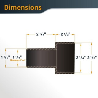 Foto 3 | Foto 3 | Reductor De Diámetro Powertec Blanco De 2-1/2 A 1-1/2 Pulgadas Exterior