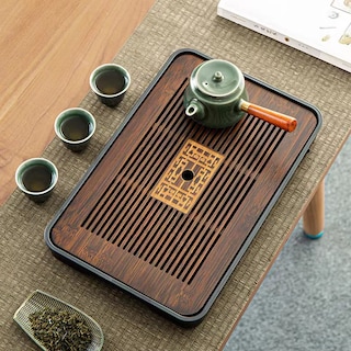 Foto 3 | Foto 3 | Bandeja De Té De Bambú  36 X 24 X 4 Cm  1000 Ml  De Tray Chanjoon - Venta Internacional.