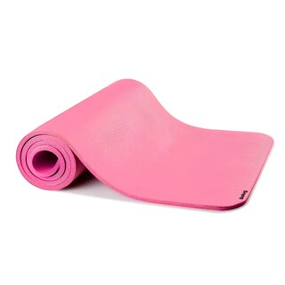 Foto 1 | Foto 1 | Tapete  Belug Yoga Pilates Fitness Ejercicio Portátil 10mm Grosor Rosa
