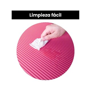 Foto 4 | Foto 4 | Tapete  Belug Yoga Pilates Fitness Ejercicio Portátil 10mm Grosor Rosa