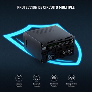 Foto 3 | Foto 3 | Baterías Recargables Neewer Np-f970 7800mah En Negro Con Carga Rápida Tipo C Para Videocámaras Y Mon
