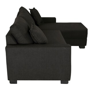 Foto 3 | Foto 3 | Love-chaise Derecho Dicasa Smoky Petit Color Negro